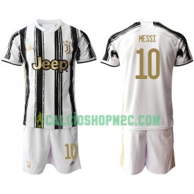Juventus Lionel Messi 10 Bambino Maglia Prima 2020/2021 Manica Corta (+ Pantaloncini)
